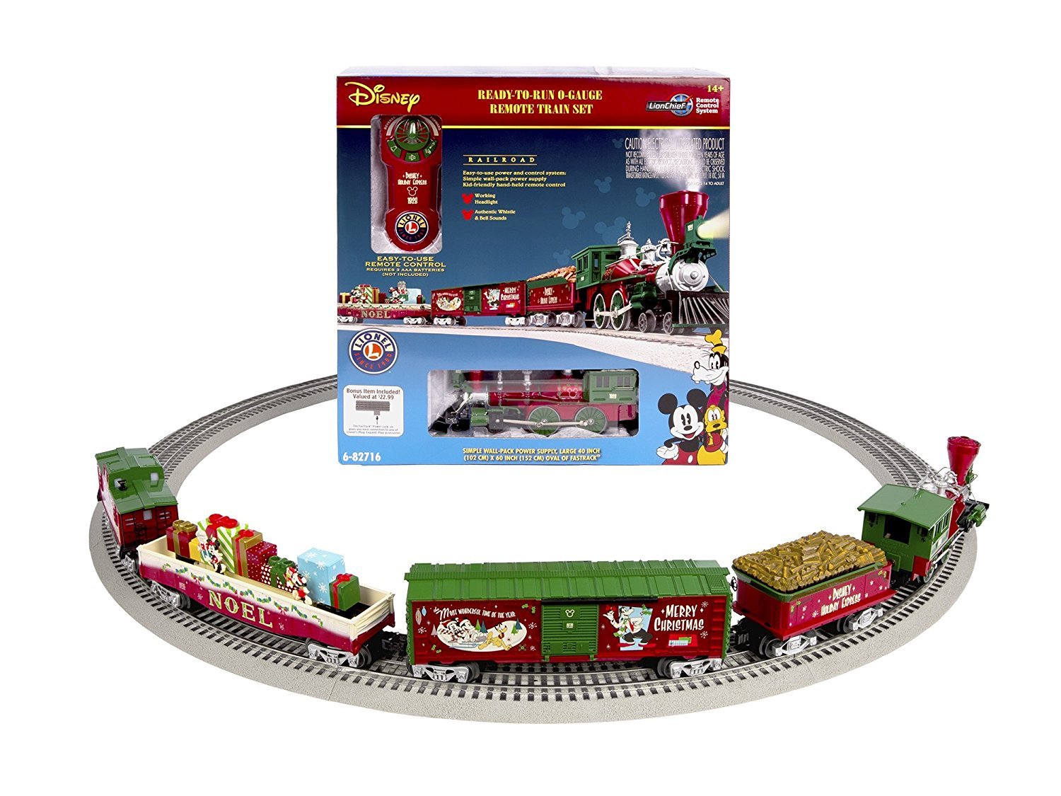 lionel lines christmas train set