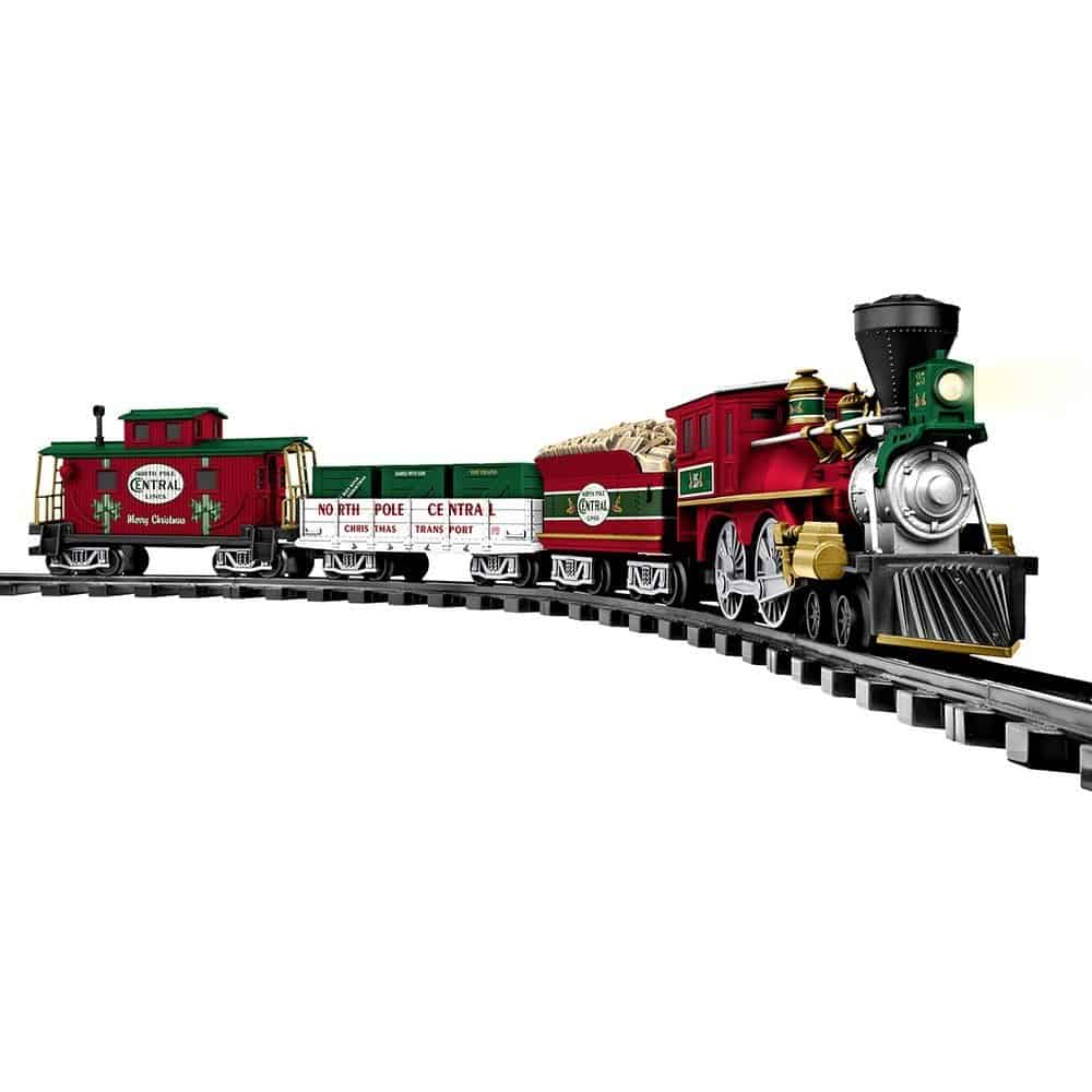 lionel peanuts christmas train set