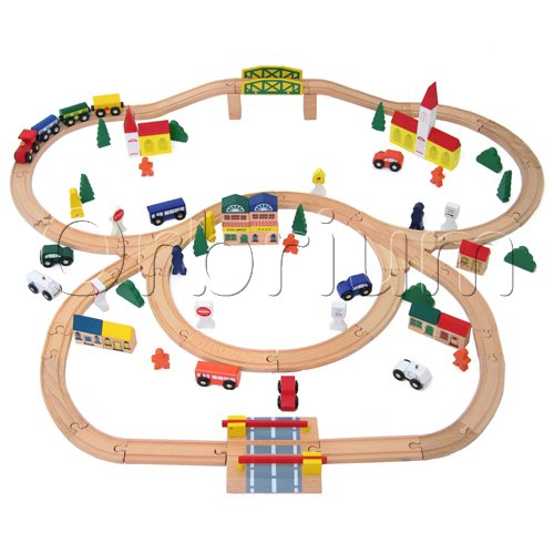 Wooden Train Set For Kids | Toy Train Center Wooden Train Set For Kids | Toy Train Center