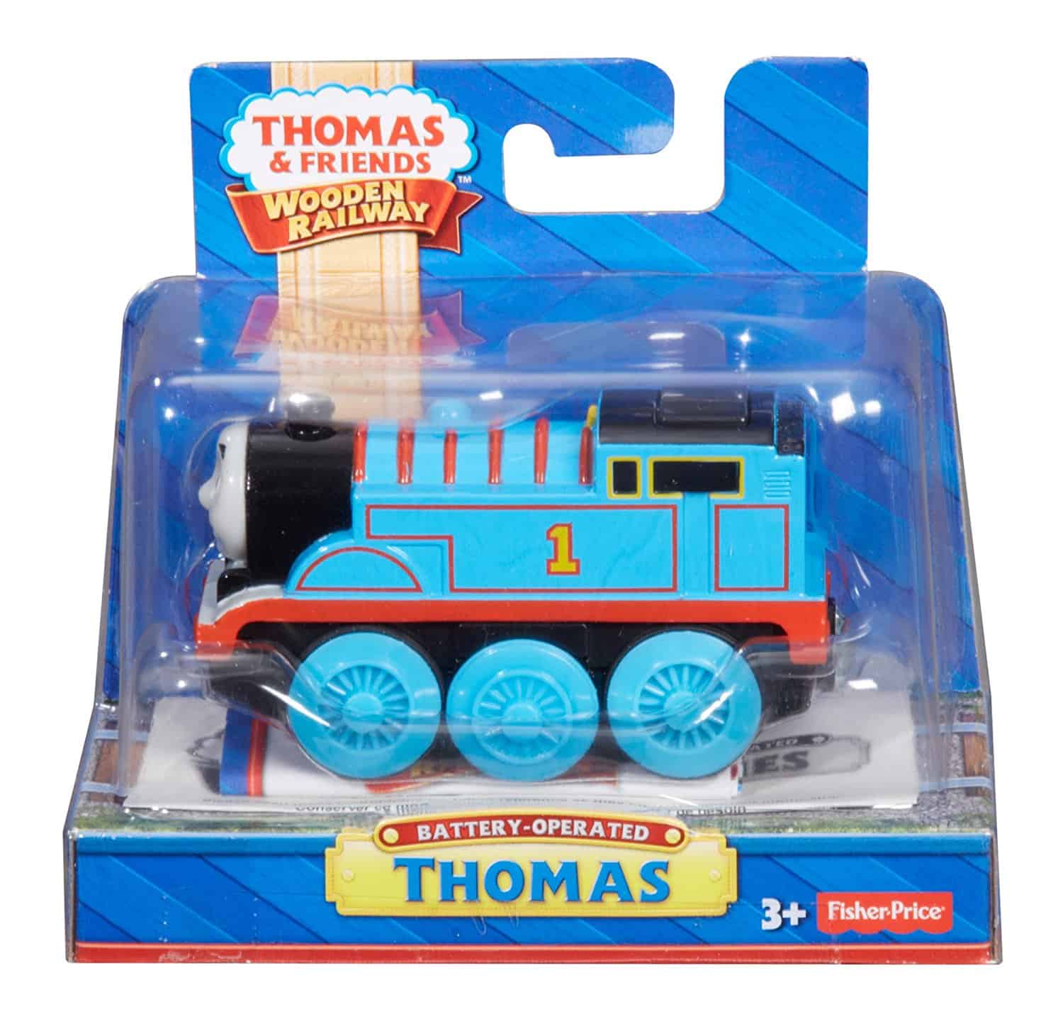 battery operated wooden train set
