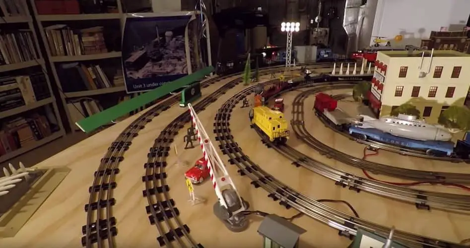 lionel train layout videos