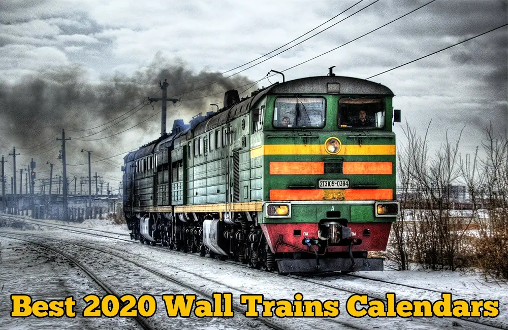 wall train calendars