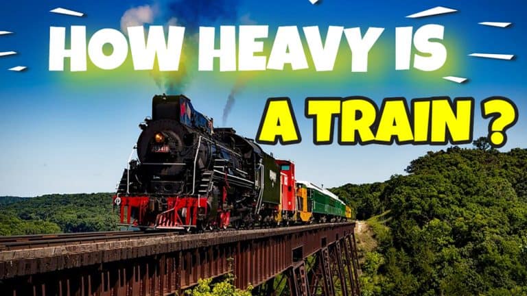How heavy is a train?